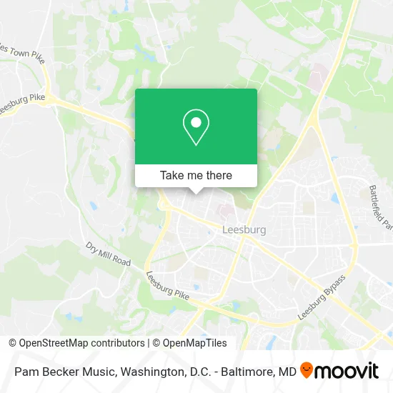 Pam Becker Music map