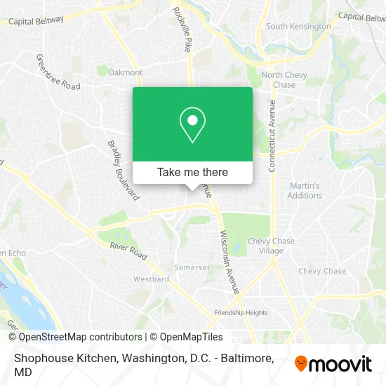 Shophouse Kitchen map