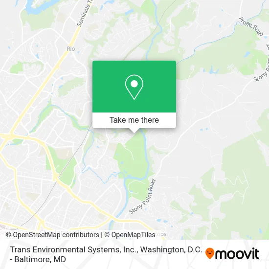 Trans Environmental Systems, Inc. map