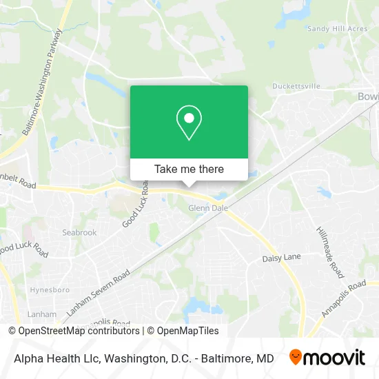 Alpha Health Llc map