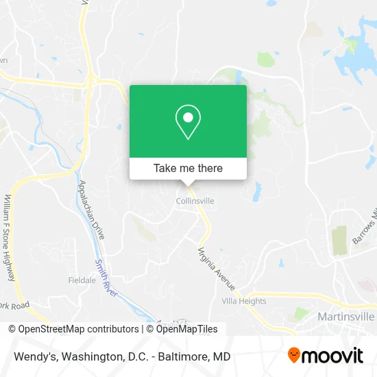 Wendy's map