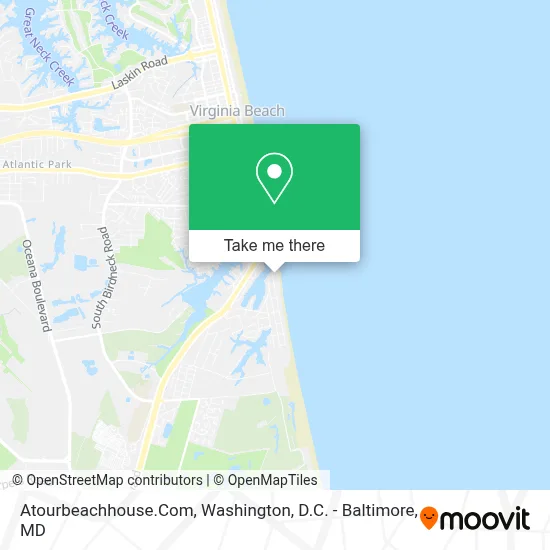Atourbeachhouse.Com map