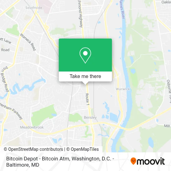 Bitcoin Depot - Bitcoin Atm map