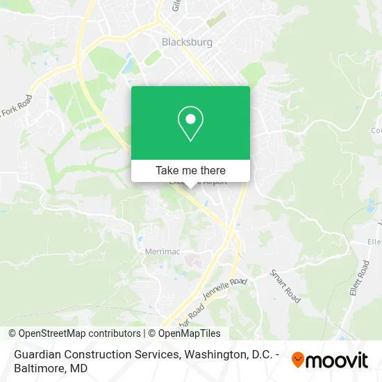 Guardian Construction Services map