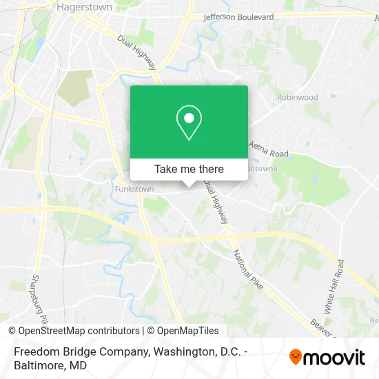 Freedom Bridge Company map