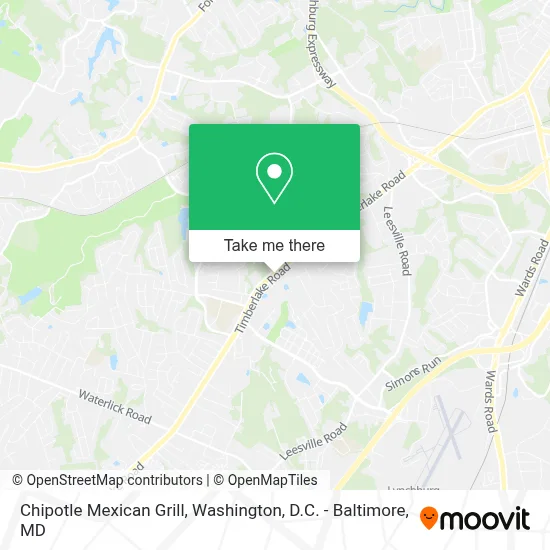 Chipotle Mexican Grill map