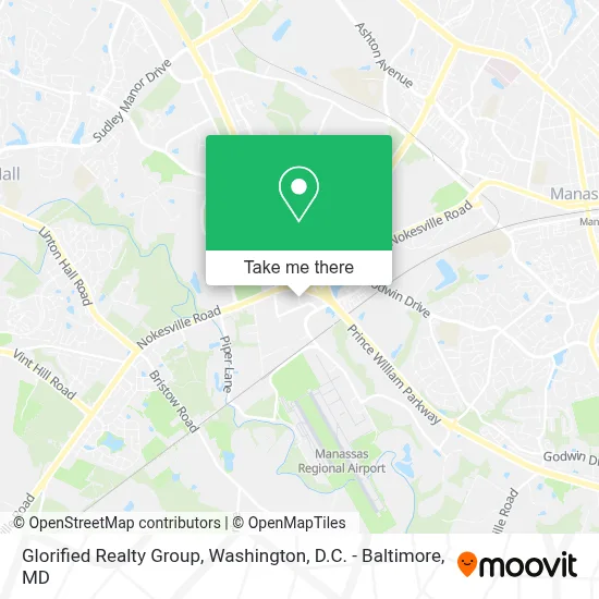 Glorified Realty Group map