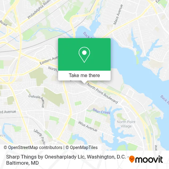 Sharp Things by Onesharplady Llc map
