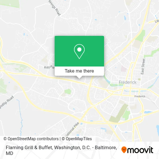 Flaming Grill & Buffet map