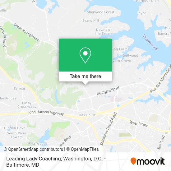 Leading Lady Coaching map