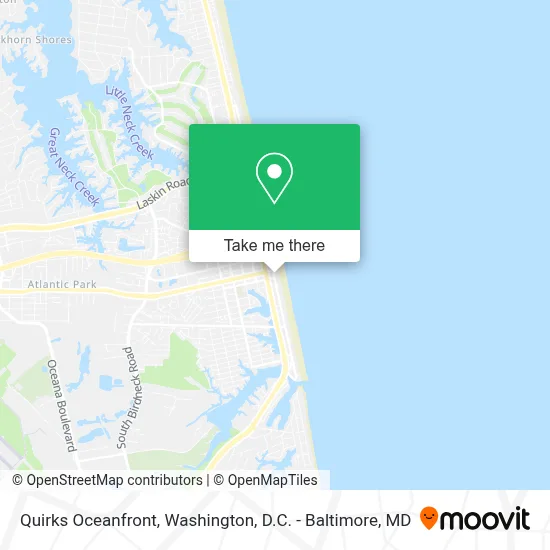 Quirks Oceanfront map