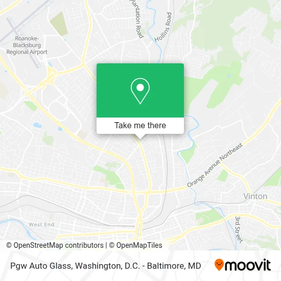 Pgw Auto Glass map