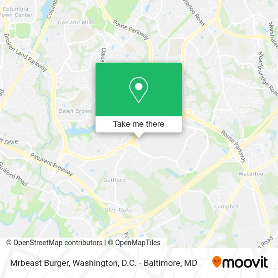 Mrbeast Burger map