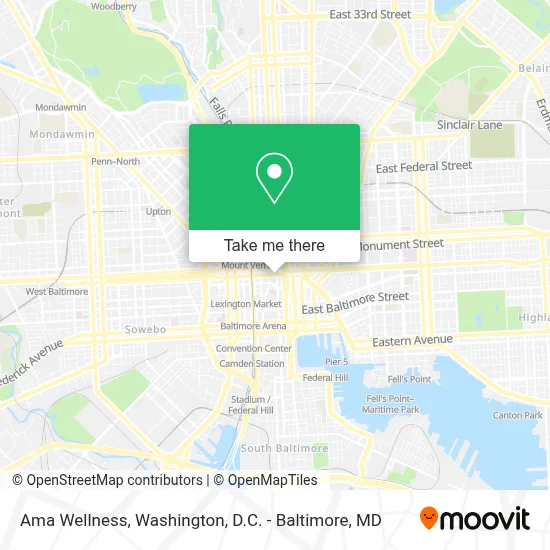 Ama Wellness map