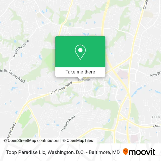 Topp Paradise Llc map