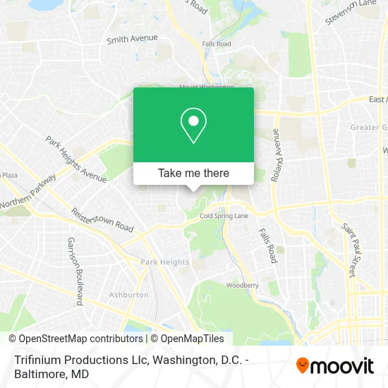 Trifinium Productions Llc map