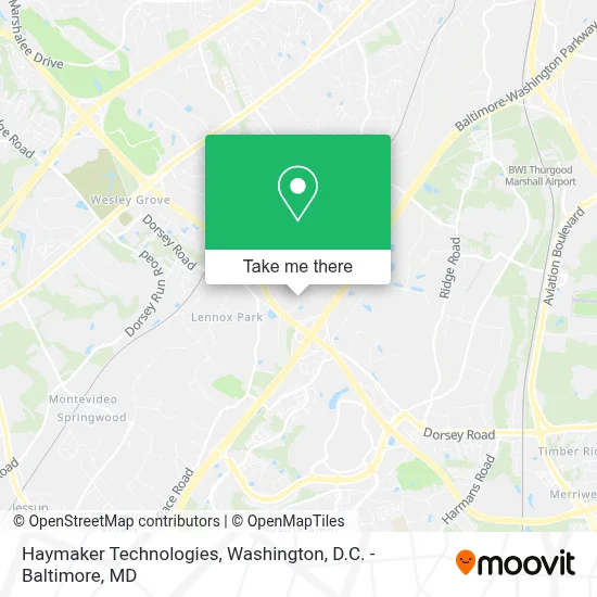 Haymaker Technologies map