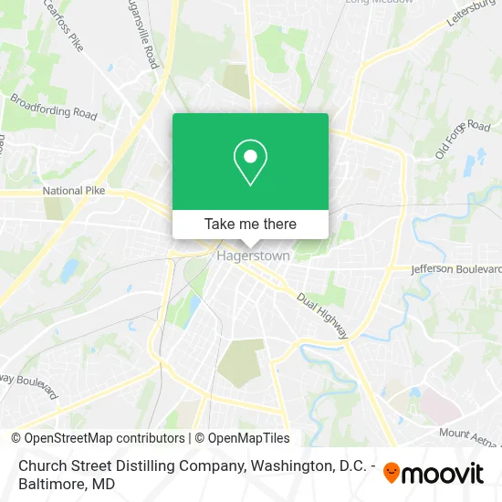 Church Street Distilling Company map