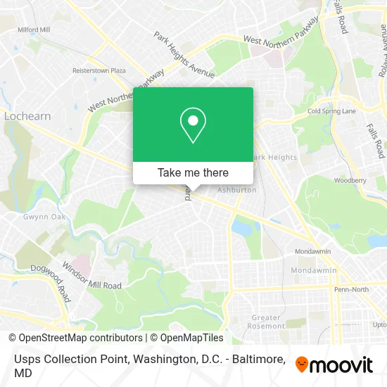 Usps Collection Point map