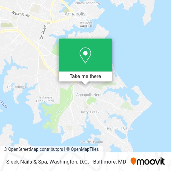 Sleek Nails & Spa map