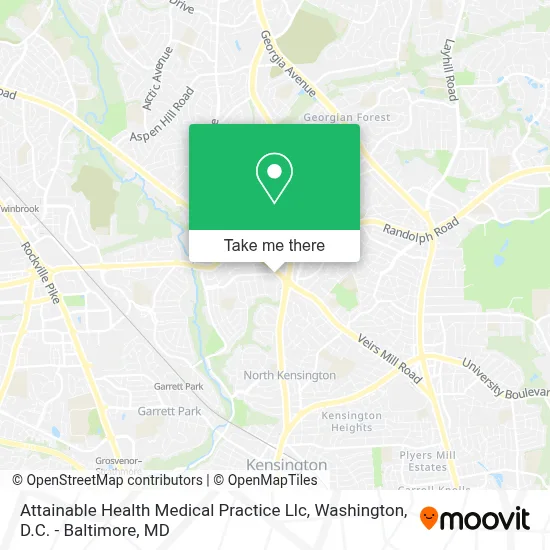 Attainable Health Medical Practice Llc map