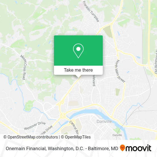 Onemain Financial map