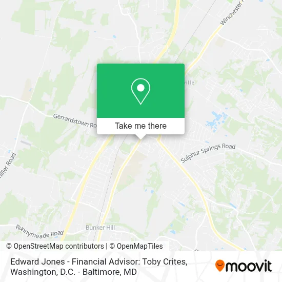 Edward Jones - Financial Advisor: Toby Crites map