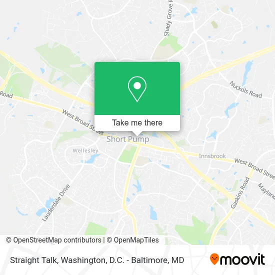 Straight Talk map
