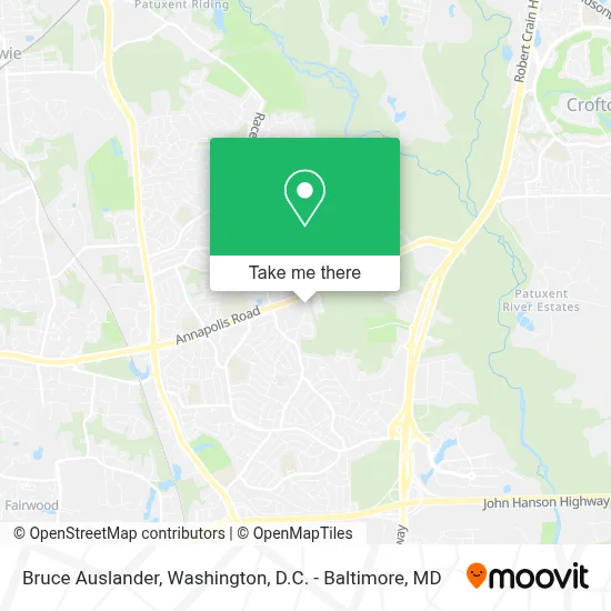 Bruce Auslander map