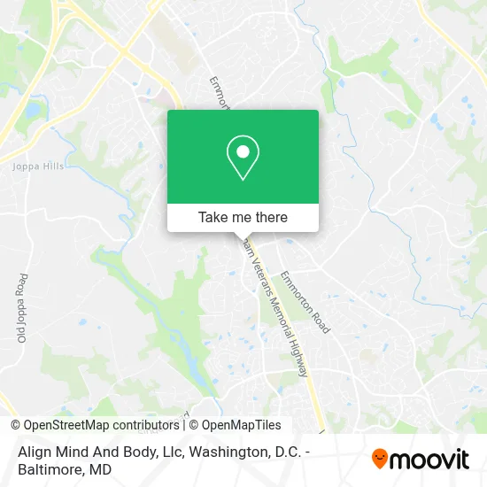 Align Mind And Body, Llc map