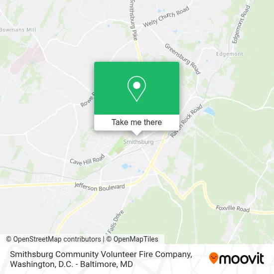Smithsburg Community Volunteer Fire Company map