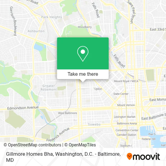 Gillmore Homes Bha map