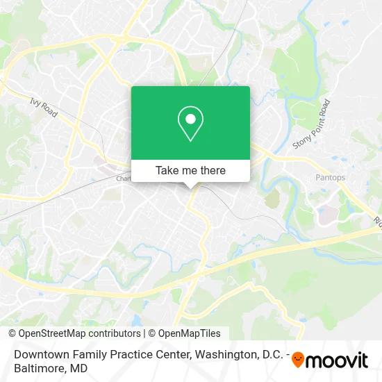 Downtown Family Practice Center map