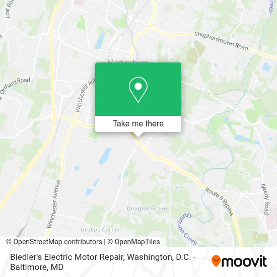 Biedler's Electric Motor Repair map
