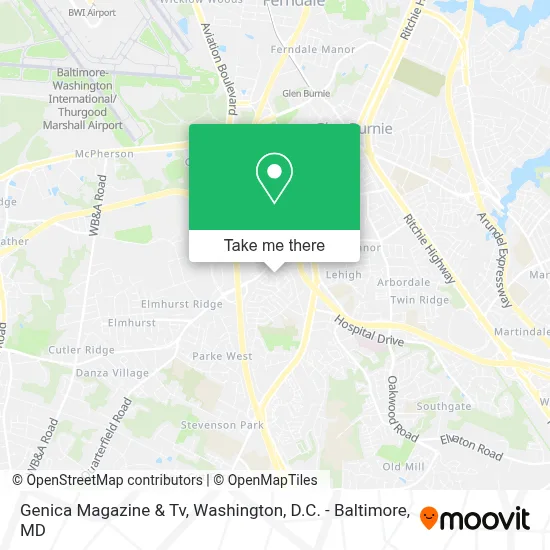 Genica Magazine & Tv map
