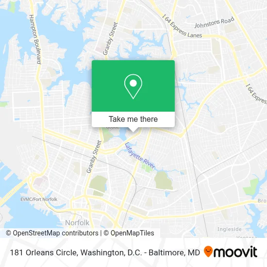 181 Orleans Circle map