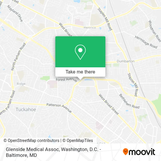 Glenside Medical Assoc map