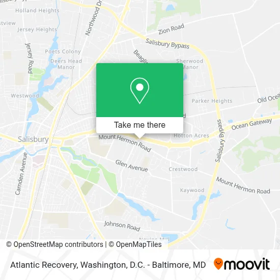 Atlantic Recovery map