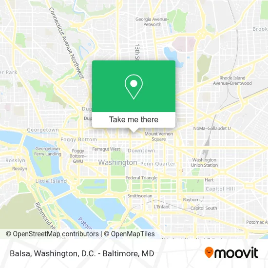 Balsa map