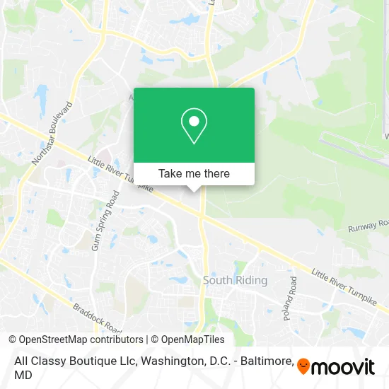 All Classy Boutique Llc map