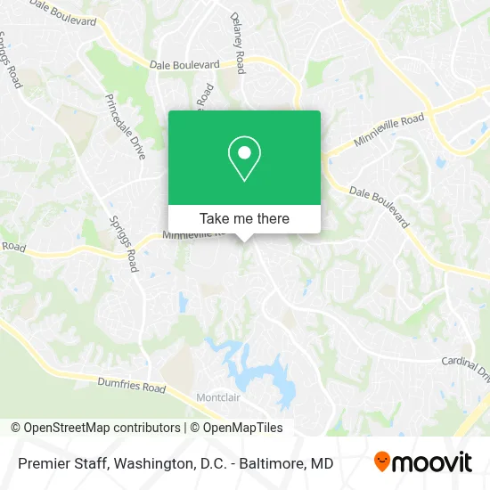 Premier Staff map
