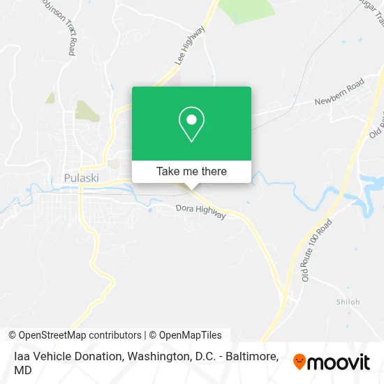 Iaa Vehicle Donation map