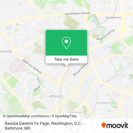 Bawipa Dawtmi Fa Page map