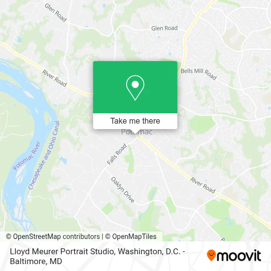 Lloyd Meurer Portrait Studio map