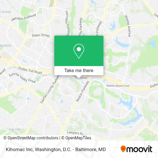 Kihomac Inc map
