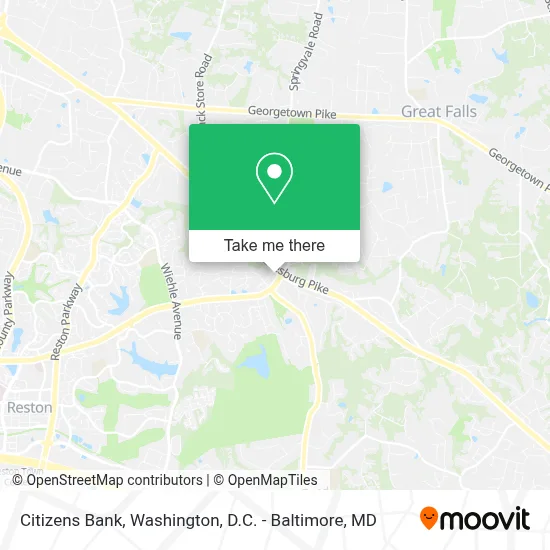 Citizens Bank map