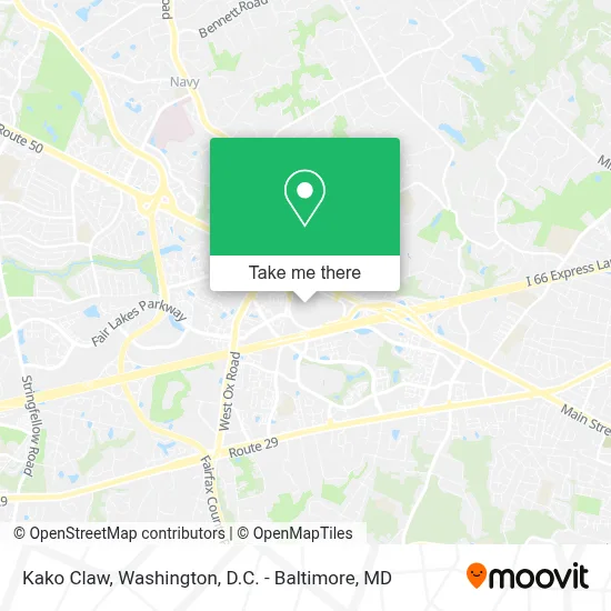 Kako Claw map