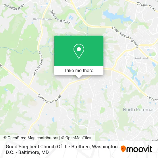Good Shepherd Church Of the Brethren map