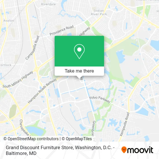 Grand Discount Furniture Store map