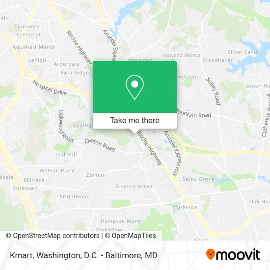 Kmart map